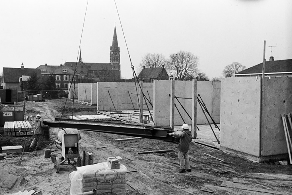 Bouw basisschool 1978.